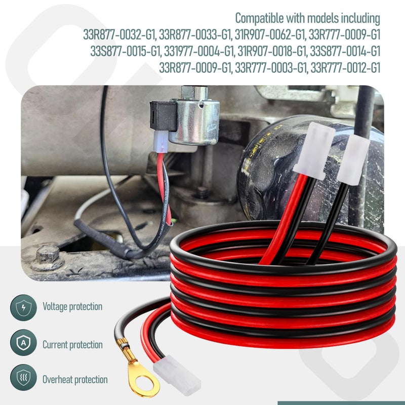 Ohoho 846639 Fuel Shut-Off Solenoid by Ohoho - for Lawn & Garden Equipment Engine 846639 AUC11057 - Image 5